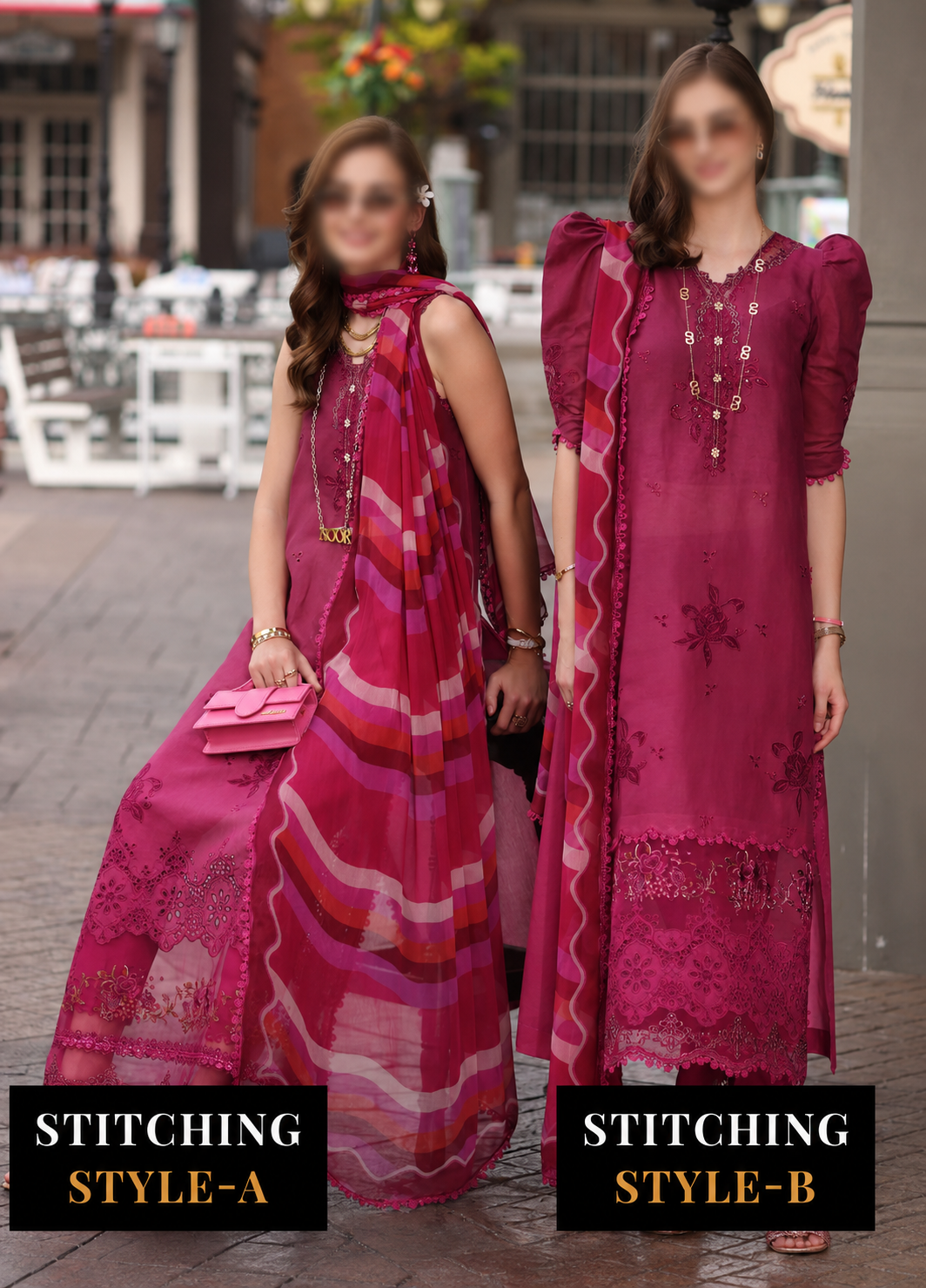 Noor by Saadia Asad Embroidered Lawn Suits Unstitched 3 Piece NSA25EC D-09 - Summer Collection