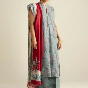 Coco by Zara Shahjahan 3 Piece D-08 A Daisy - Winter Collection
