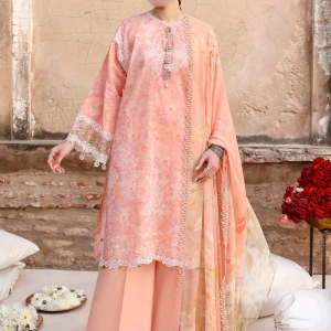 Cross Stitch - Eid Edition Lawn 26 - MUTED BLUSH