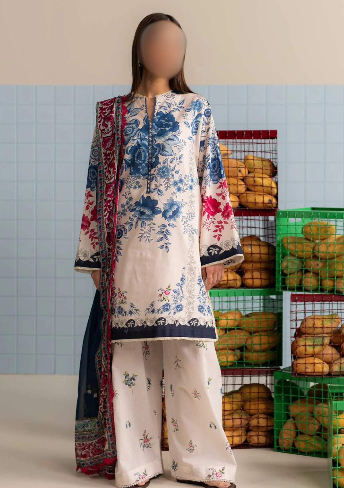 Coco By Zara Shahjahan Lawn 25 - Vol III - CPV#10A - Emin