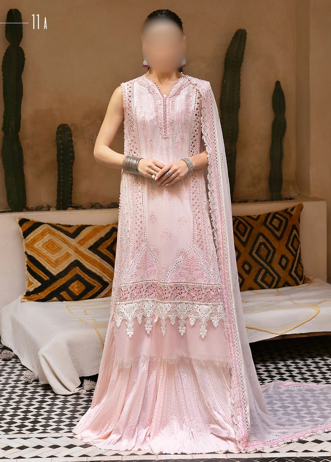 Maria B 3 Piece D-11A - Luxury Collection