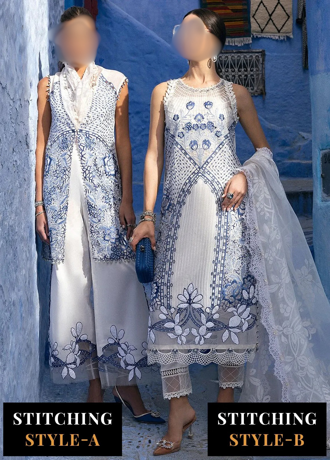 Maria B 3 Piece D-10A - Luxury Collection