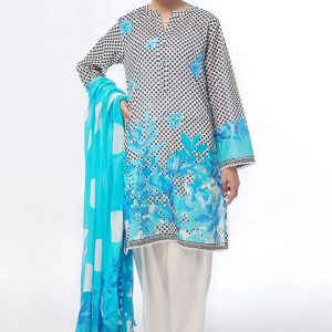 Ideas 3 Piece Unstitched Printed Lawn Suit CLP-52082