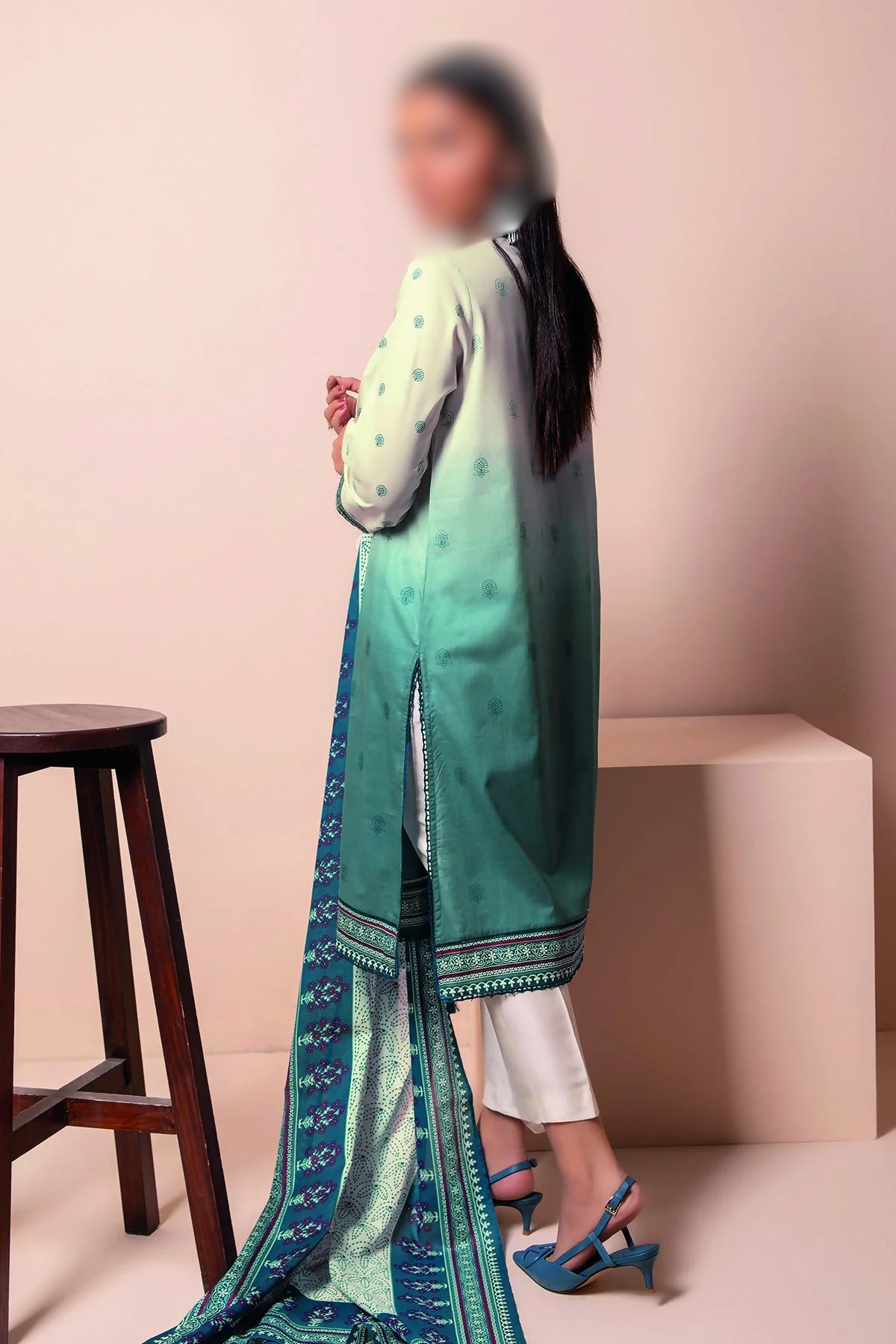 Khaadi Blue Spring Summer 2022